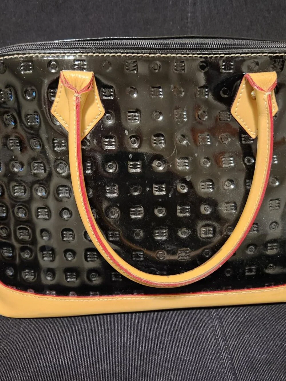 Arcadia black satchel